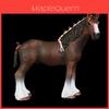Realistic Pvc Horse Model Toy Cute And Healing Farm Animal Figurine For Decoration 12*5.5*12cm