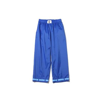 X Collaboration Atmos Pink Pantalon de sport long tissé ample couleur unie Nsw Circa Series Pantalon pour femme Bleu royal DM6782-480
