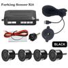 First Safe 12V 22mm Car Parking Sensor Kit Universal 4 Sensors Buzzer Reverse Backup Radar Sound Alert Indicator Probe System