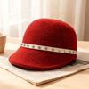Women S Elegant Versatile Warm Bucket Hat For Autumn Winter
