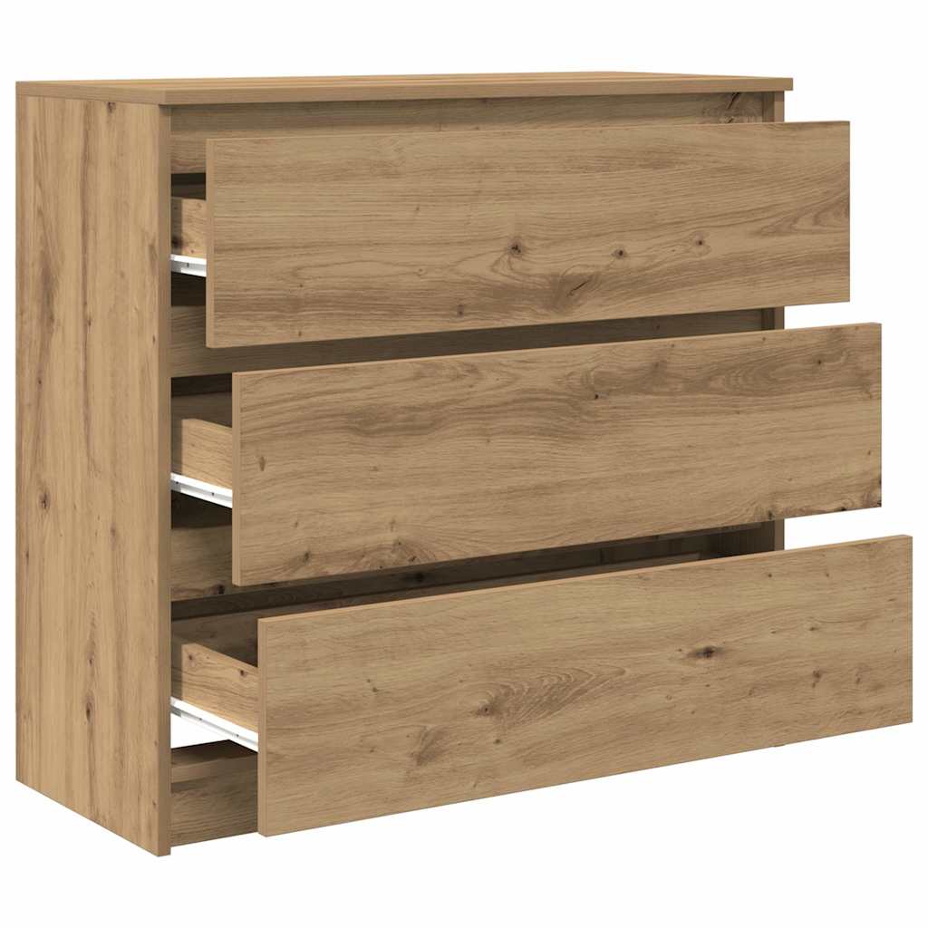 Sideboard Artisan Oak 80 x 35 x 76 cm Particleboard