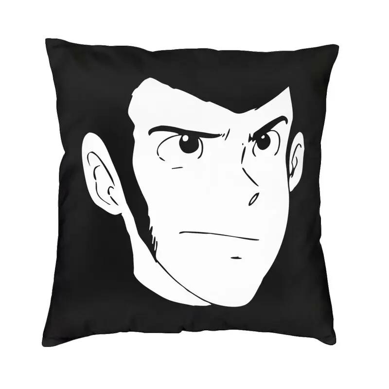 Lupin The Third Cushion Cover Print Fujiko Mine Arsene Lupin III Throw Pillow Case for Sofa Car Seat Pillowcase Home Decoration