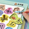 Children's Chinese Character & Object Recognition Puzzle - Advanced Early Education Cognitive Toy