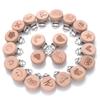 1Pcs 21 Style Baby Beech Pacifier Clips Heart Animal Rainbow Pattern Wooden Metal Clips for Nipple Holder Dummy Clip Soother