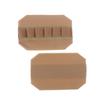 Portable Bag Insert Elastic Holder Elastic Loop Panel Hook And Loop Organizers Pouch Insert Attachment With Hook Fastener