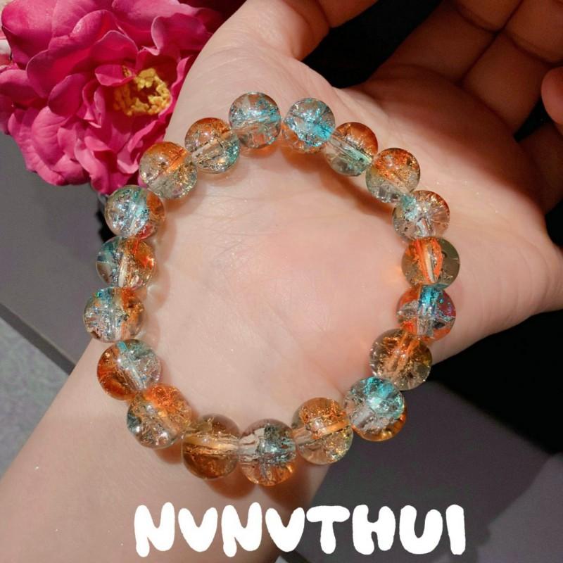 Elegant Pearl Cubic Zirconia Bracelet With Pink Purple Rose Tone Geometric Beaded Design New Chinese Style Hand Jewelry