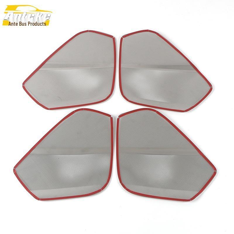 19-22 Q8 Viertürer Edelstahl Lautsprecherabdeckung