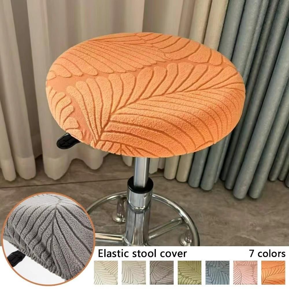 Removable Seat Slipcover Non-Slip Stool Slipcover Bar Seat Case Swivel Chair Protecte Cover