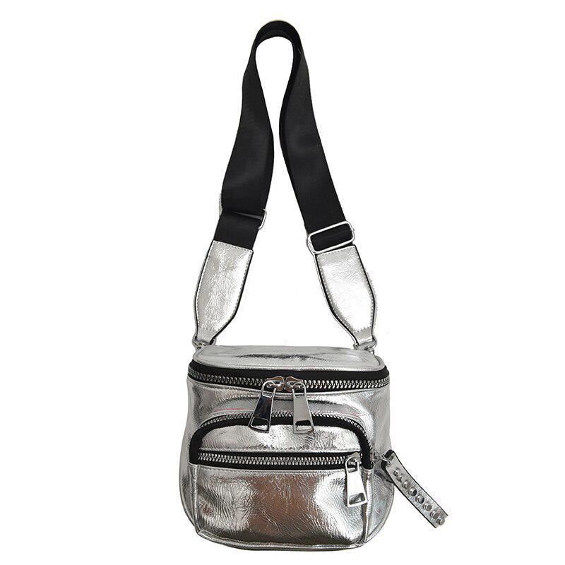 

SCIONE модная кожаная сумка через плечо с клапаном женская однотонная сумка через плечо дамская сумка-мессенджер bolsos сумка серебряный