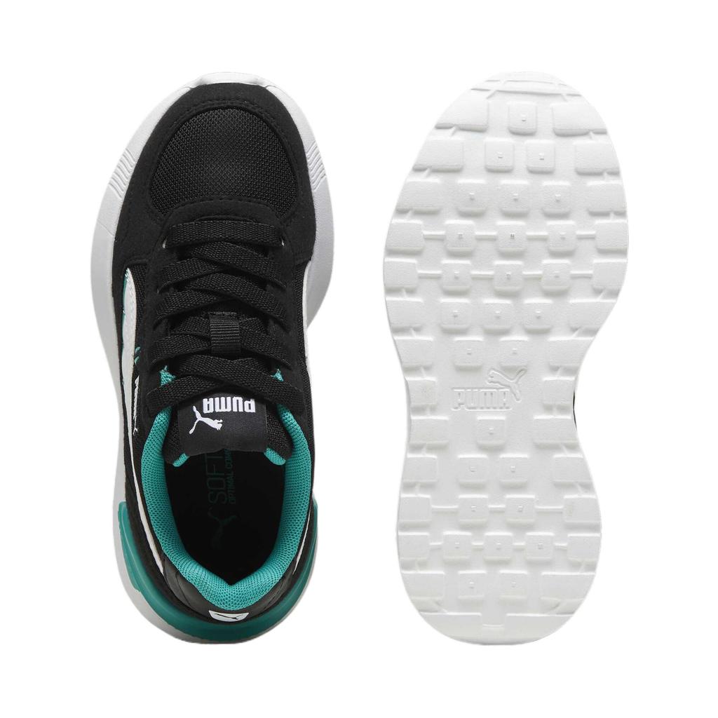 Puma Bequeme Low-Top Freizeitschuhe Kinder Sneaker Schwarz 381988-28