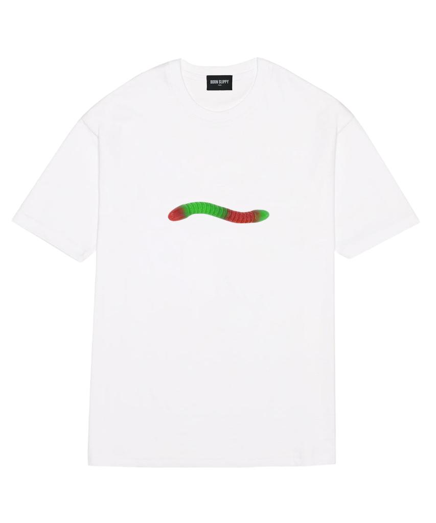 Bonseullipi Gummy Worm T-Shirt (White)