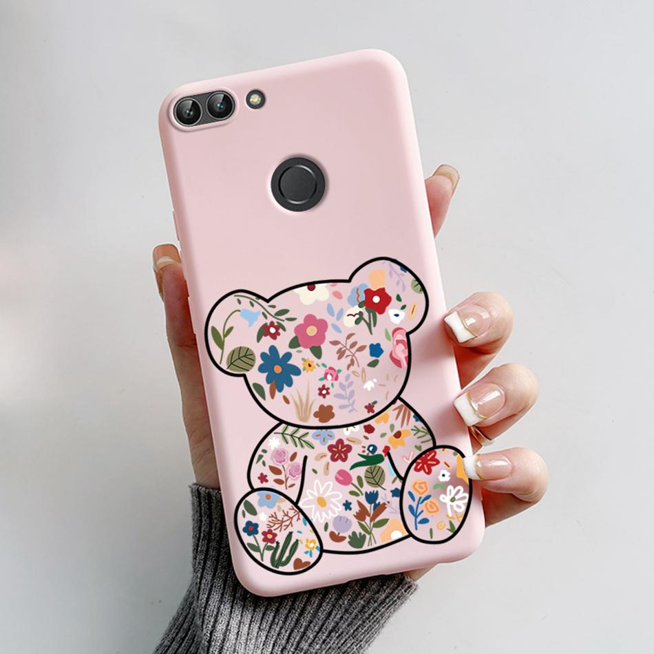 

Для Huawei P Smart 2018 Чехол Милый Кот Медведь Мультяшная Лягушка Мягкая Обложка Для Huawei P Smart FIG-LX1 5.65 дюйма Чехол Coque Fundas Shell P Smart 2018 FIG-LX1