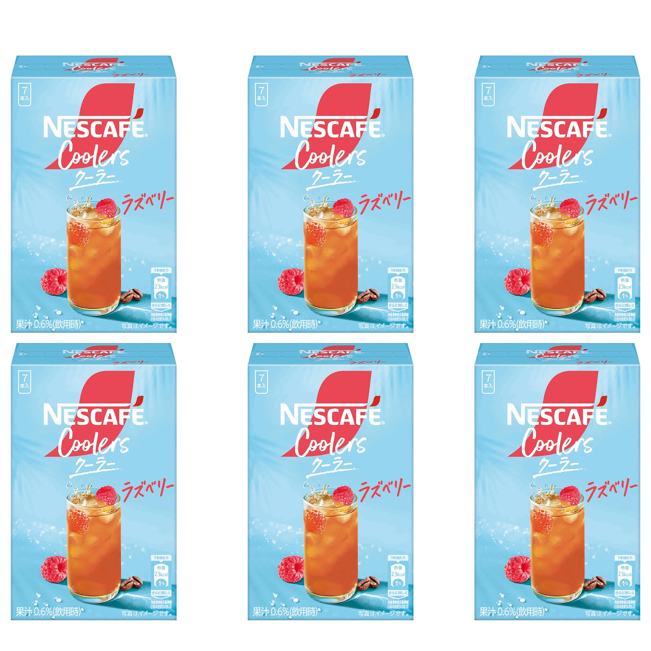 

Nescafe Raspberry Cooler 7P x 6 packs
