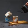 Creative Handless Ceramic Cup Coarse Pottery Cup Concentrated Coffee Cup Kung Fu Teacup Tea Cup Retro Teacup