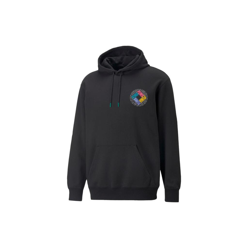 New PUMA Hooded Fitted Regular Long Sleeved Sweatshirt Men's 537703-01