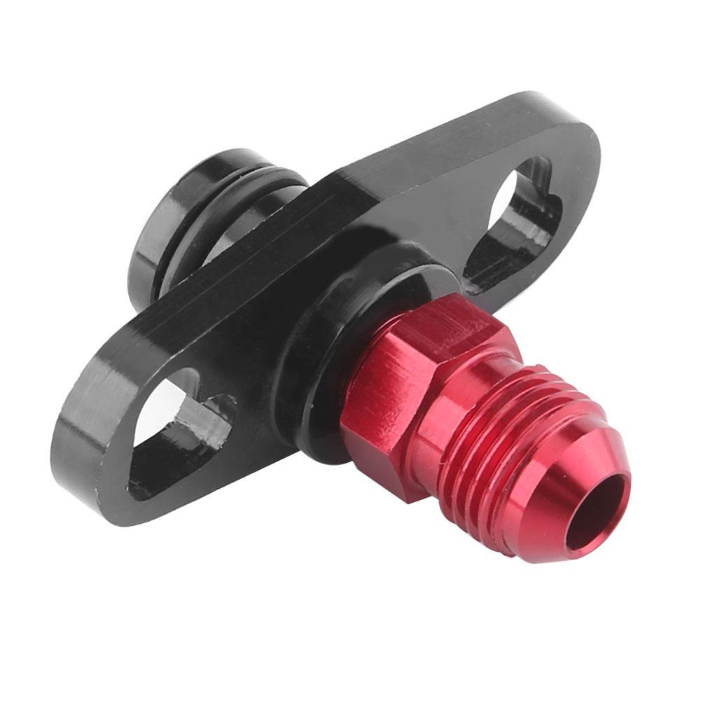 Bil Drivstoffrail Trykkregulator Adapter med Fittings for Mitsubishi Evo 1 2 3ECLIPSE DSM