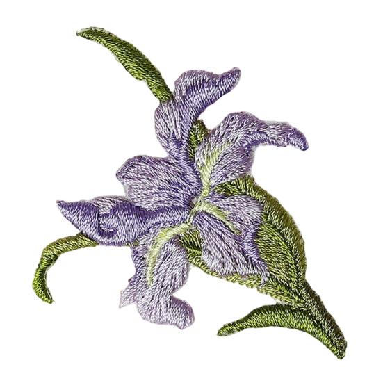 Toppa Ricamata Floreale Termoadesiva da Cucire Toppa Decorativa Applicazione Floreale Ricamata per Jeans Camicie Cappelli Borse Riparazione