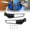 Modified Motorcycle Rearview Mirrors Wind Wing Adjustable Rotating Side Mirrors for BMW S1000RR 2009-2018