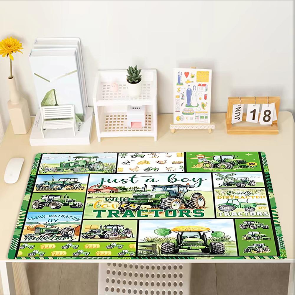 Tappetino Mouse Tema Camion, Base in Gomma Antiscivolo, Multifunzionale per Ufficio e Casa, Perfetto per la Personalizzazione dello Spazio di Lavoro.
