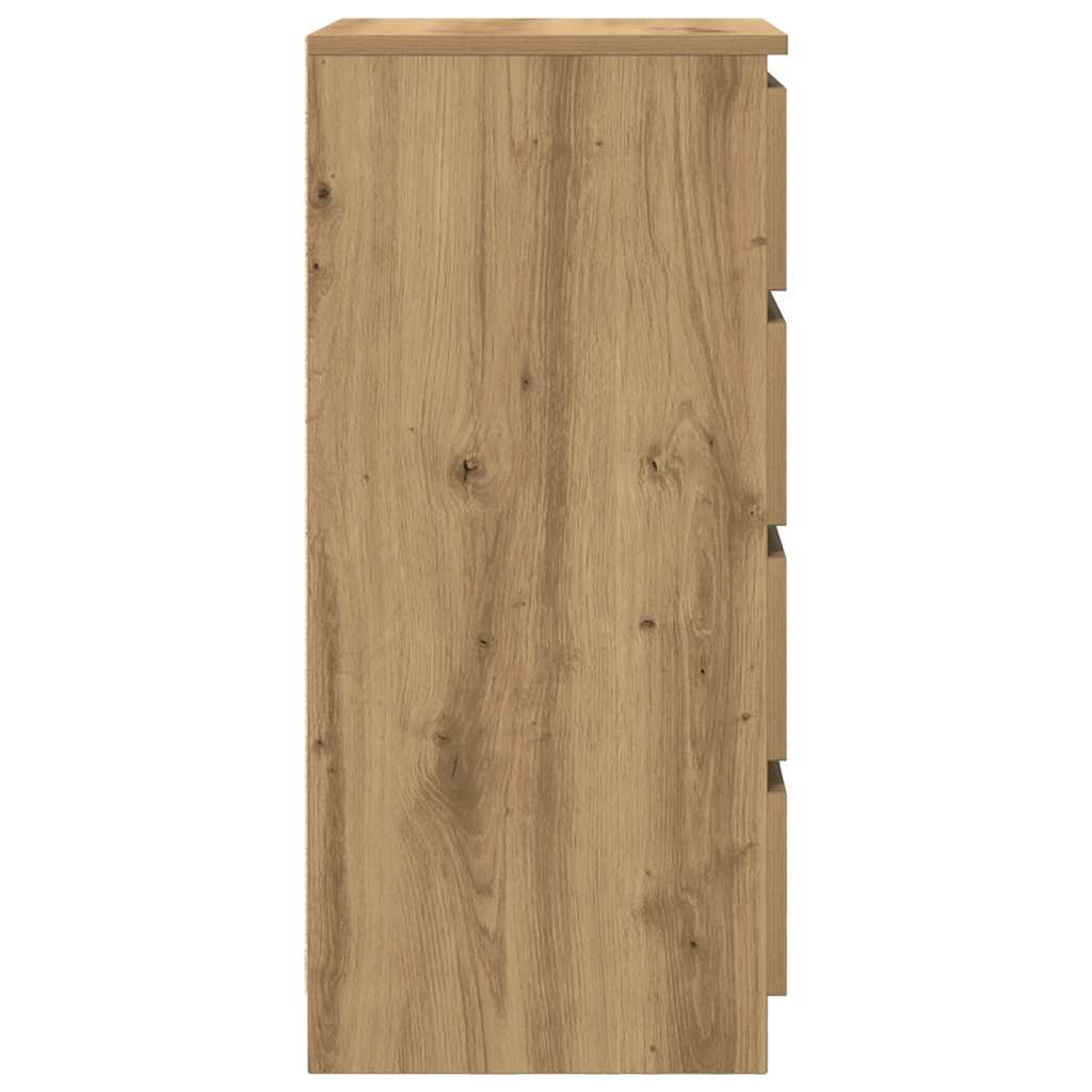 Sideboard with Drawers Artisan Oak 37.5 x 35 x 99 cm