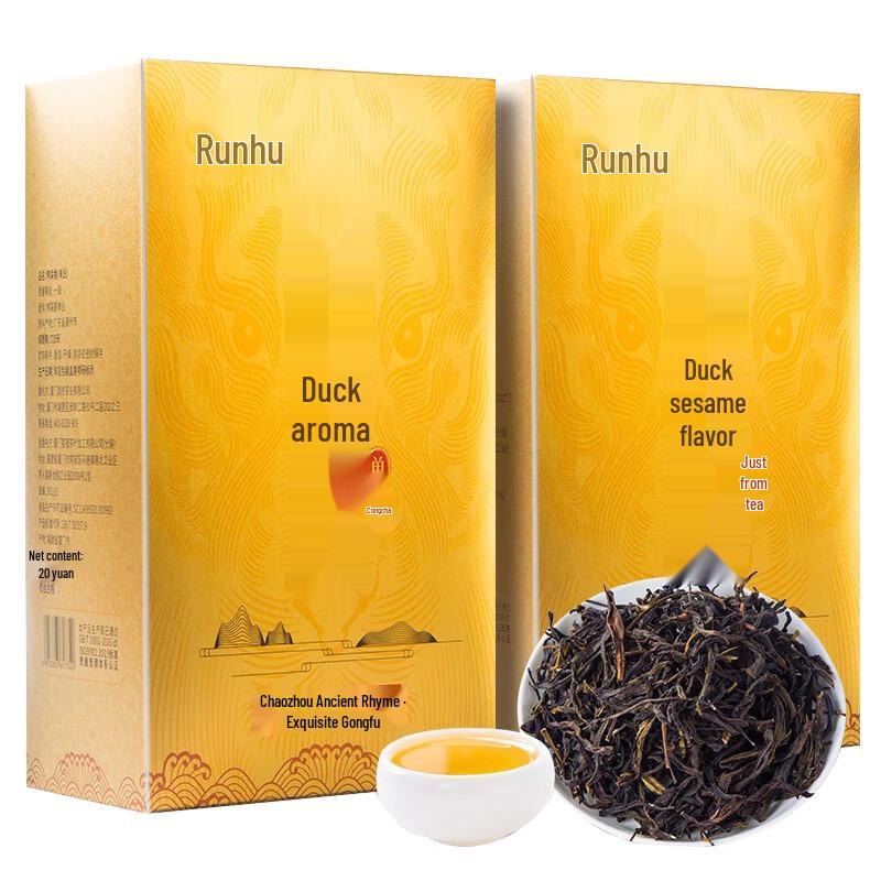 Runhu Duck Shit Fragrance Dancong Oolong Tea Gift Set