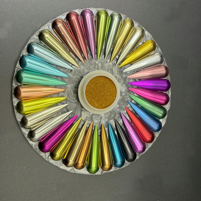 Nail Art Magic Ultra-Fine Glitter Laser Aurora Powder - Super Sparkle New Style Nail Decorations.