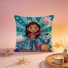 Fashion GGabbys Dollhouseful Cushion Cover Comfortable Durable Pillow Cover MultiScene for Home Office Car Sofa