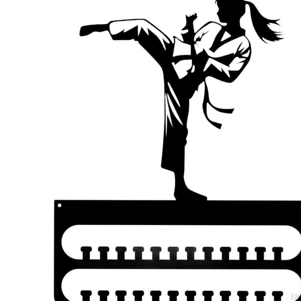 Cheer Holder Medal Hanger Sturdy Iron Award Tape Organizer of The Deportivo Share