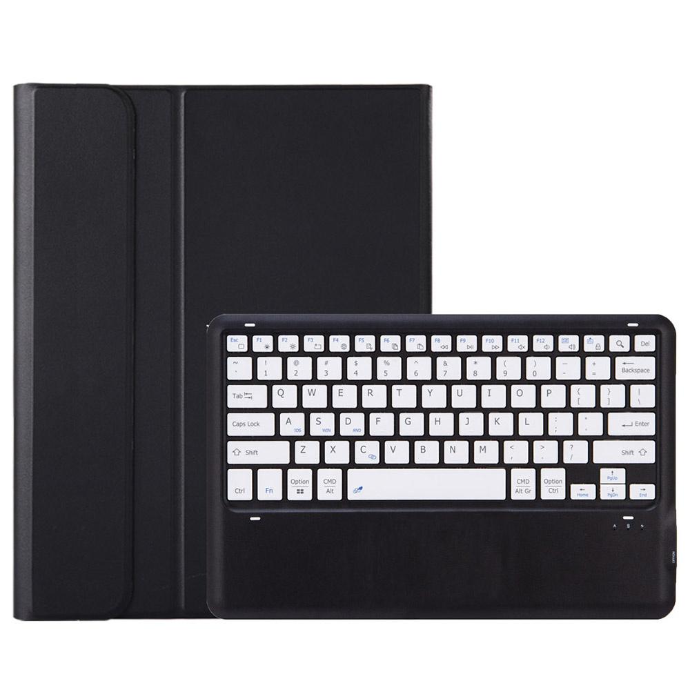 

AV10 Keyboard Case for vivo Pad3/iQOO Pad2/iQOO Pad Leather Tablet Cover with Bluetooth-compatible Keyboard Black/White