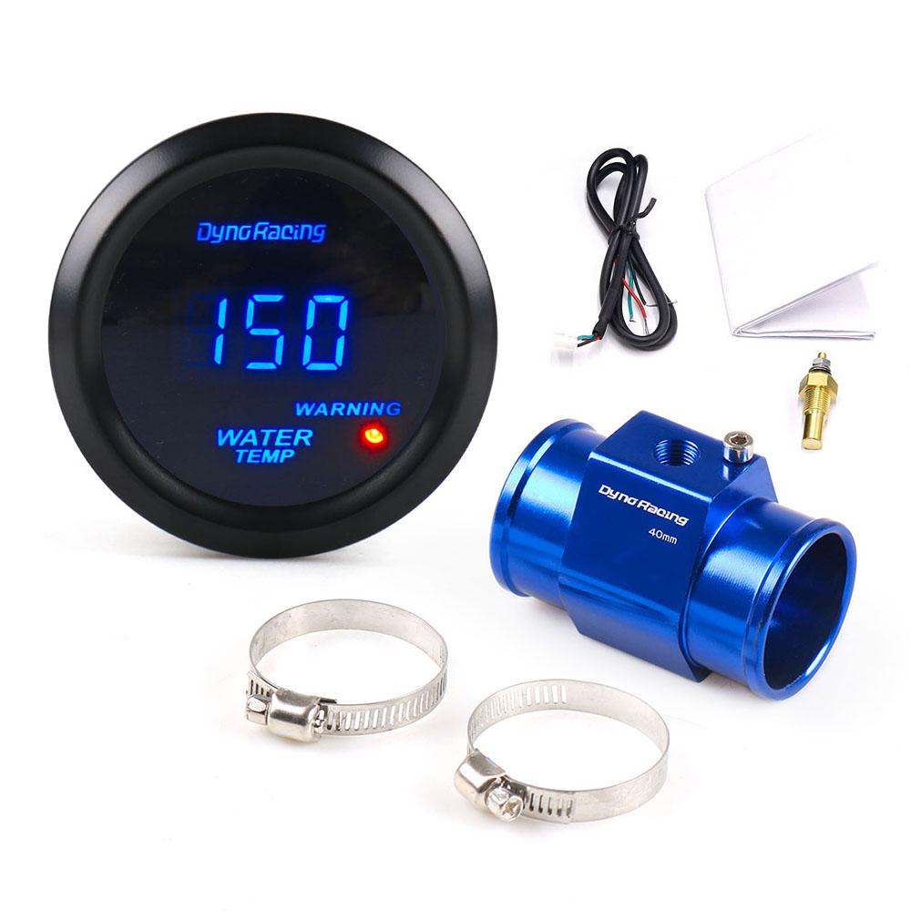 Dynoracing 52MM Digitāls zils LED ūdens