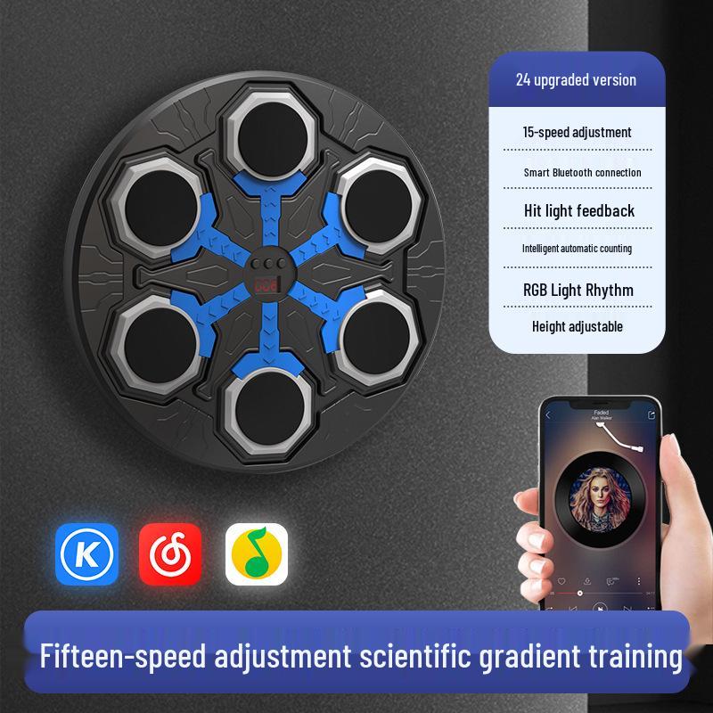 Kids' Bluetooth Boxing Target Rhythm Trainer & Stress Relief Toy