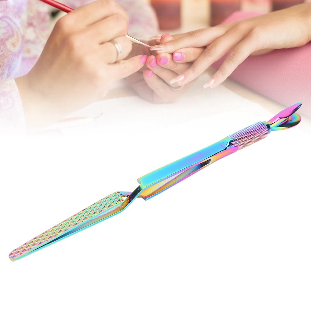 Stainless Steel Multi Function Nail Curve Pinching Tool Nail Extension Shaping Tool