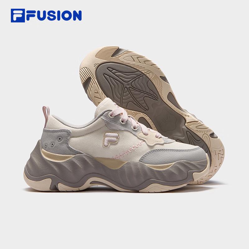 FILA FUSION 2025 Women's Starfish Height-Increasing Canvas Casual Shoes