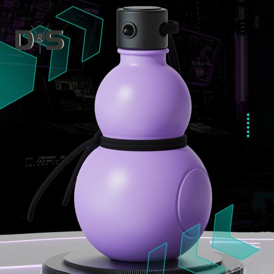 Gourde Sport 800 Ml – Style Chinois Vintage, Grande Capacité, Avec Sangle Et Ceinture, Pour Extérieur
