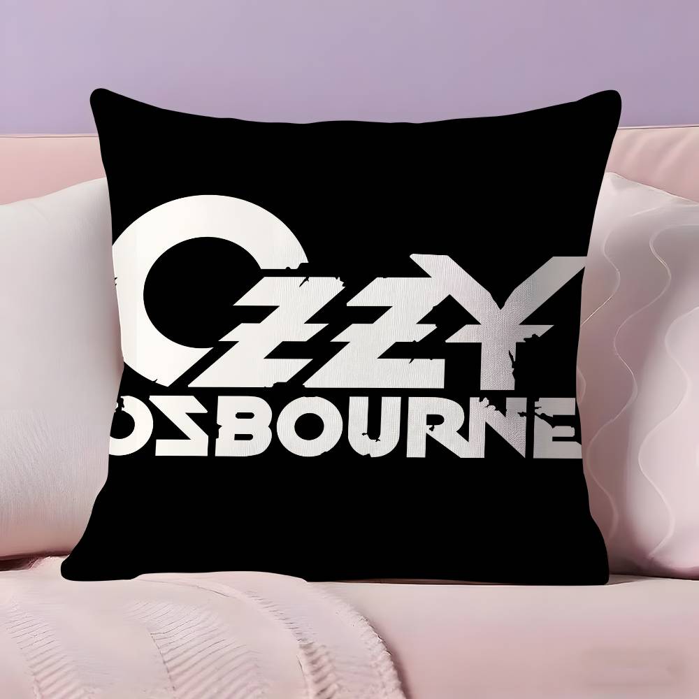 Cântăreț principal al trupei O-Ozzy Osbourne Față de pernă Față de pernă Material Ultra Moale Prietenos cu Pielea Confort ca un Nor & Fermoar Ascuns