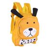 Kids Double Strap Shoulder Bag Purse Cute Dog Shape Spine Protection Toddler Backpack Yellow Free