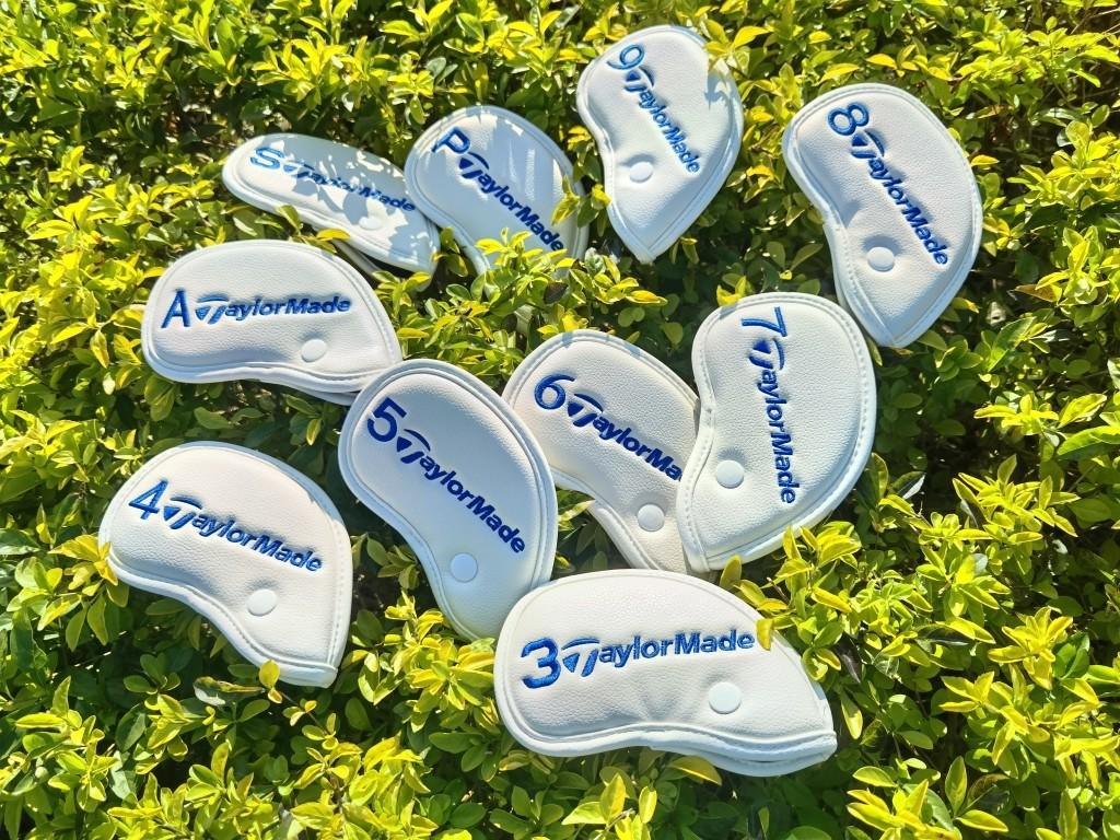 TaylorMade Golf Iron Head Covers - Protective Club Set Covers