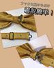 Two-tone Striped Navy X Burgundy [bow Tie & Pocket Square] 2-piece Set, Ribbon, Men's, One-touch, Set-up, Formal, Patterned, Casual.