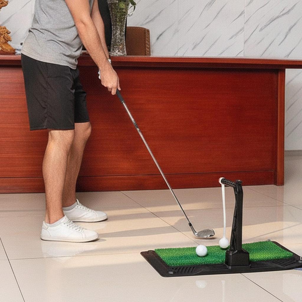 Swing Training Aid Compact Golf Device for Home, Golfers