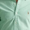 Polo Ralph Lauren Logo Bestickt Langarm Locker Geschnitten Button-Down Hemd Herren Hemden Smaragd 710792161017