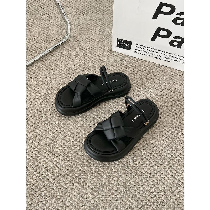 Two Slippers for Women To Wear, Summer New Style Fashion with Skirt, Beautiful Platform Sandals