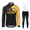 2026 Jumbo New Pro Team Cycling Jerseys Spring Autumn Men MTB Ropa Ciclismo Long Sleeve Bicycle Clothing Bike Uniform Bike Jersey Set