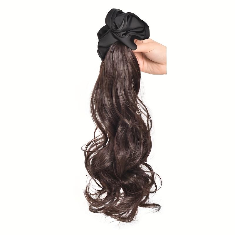 

Синтетический парик косичка женский коготь клип повязка на голову кудрявый конский хвост имитация волос низкий галстук натуральный поддельный конский хвост для женщин