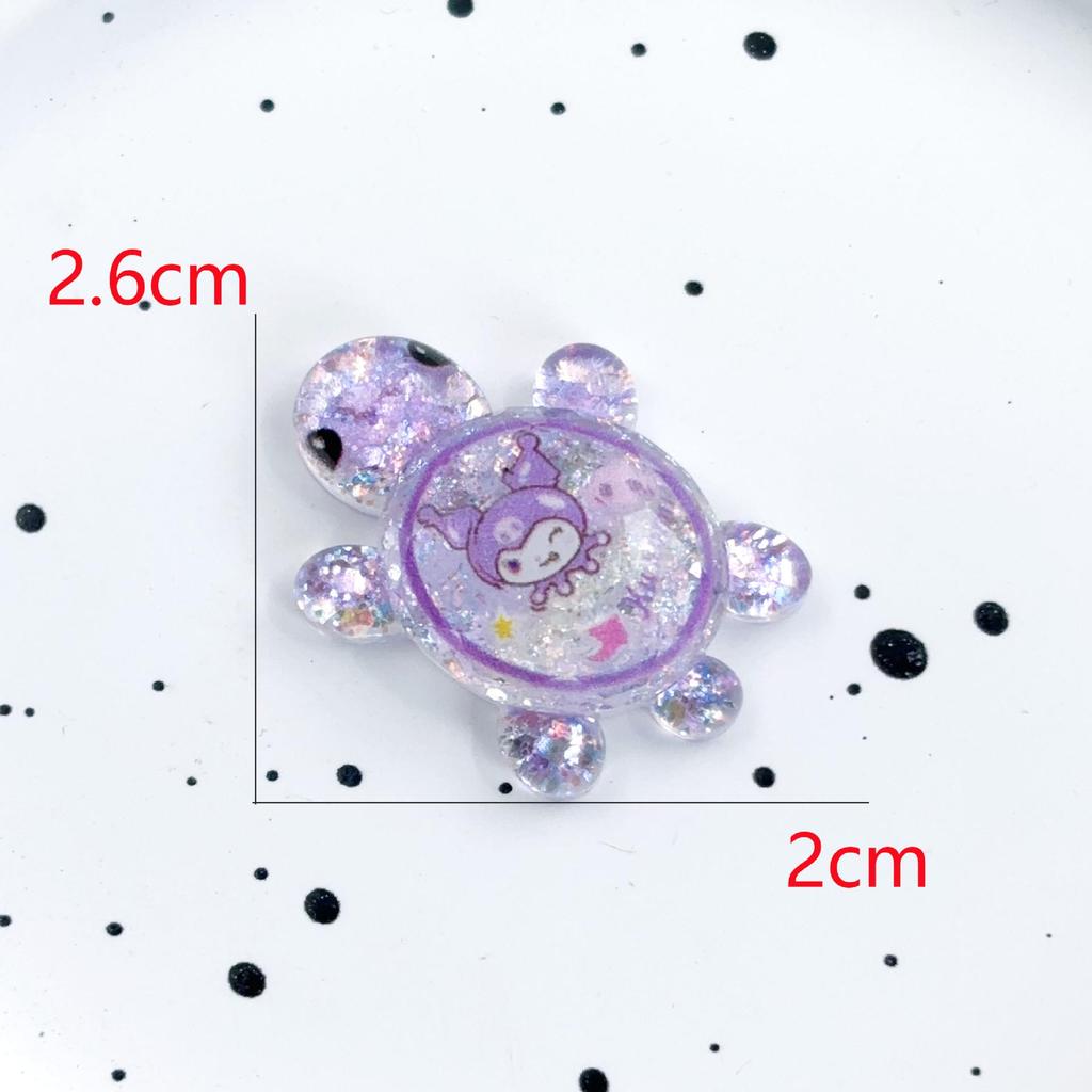 Flashing Resin Luminous Turtle Ornaments - Large & Small DIY Accessories