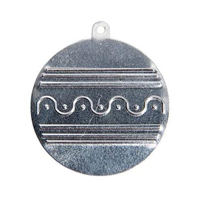 Artemio - Self-adhesive Cut Metal Christmas Bauble