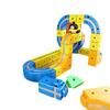 Childrens Magnetic Track Toy With Diy Rail System For Creative Building Play