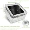 Lawn Solar Garden Light LED Brick Ice Cube Solar Lights Outdoor Decoration Lamp for Stair Pathway Driveway Landscape Patio