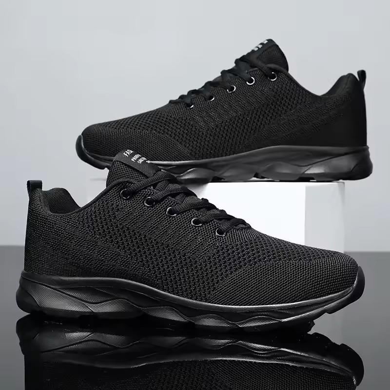 Men's Breathable Casual Sneakers Summer White Running Shoes Lightweight Soft Sports Shoe for Male Size 35-45 chaussure homme