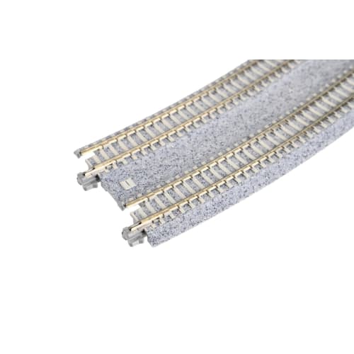 KATO N Gauge Double Track Approach Track R480/447-22.5° 1 Piece Each Left and Right 20-186 Railway Model Supplies