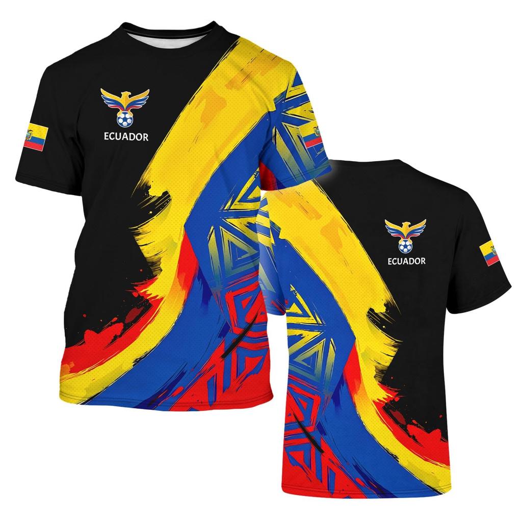 Unisex Retro Style Football Fan Jersey International Soccer Supporter Tee Short Sleeve Lightweight Breathable Material